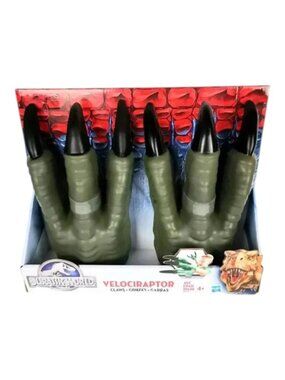 Nerf Jurassic World Dinosaur Velociraptor Soft Claws Set  Child Halloween